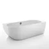 Cada freestanding Kreiner Vera 170x80 cm finisaj alb dreapta lipita de perete BTW picture - 1