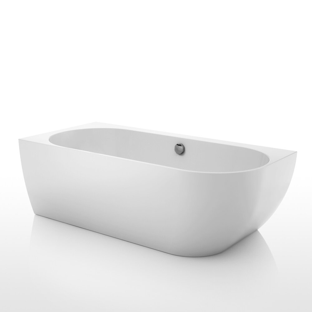 Cada freestanding Kreiner Vera 170x80 cm finisaj alb stanga lipitadeperete,BTW
