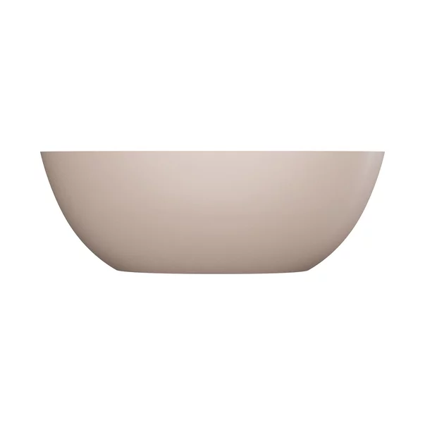 Cada freestanding Omnires Shell M+ compozit bej dune mat 160x75 cm cu preaplin picture - 3