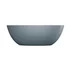 Cada freestanding Omnires Shell M+ compozit gri mat cenusa 160x75 cm cu preaplin picture - 3