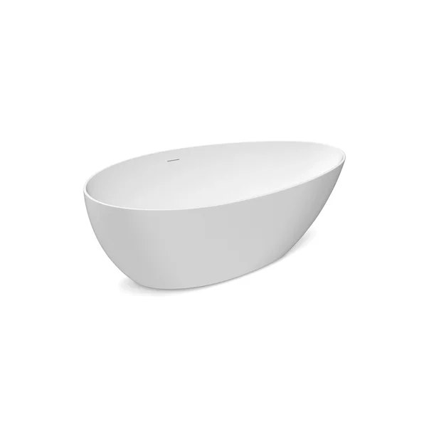 Cada freestanding Rune Agg alb 160x82 cm picture - 2