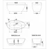 Cada freestanding Rune Agg alb 160x82 cm picture - 8