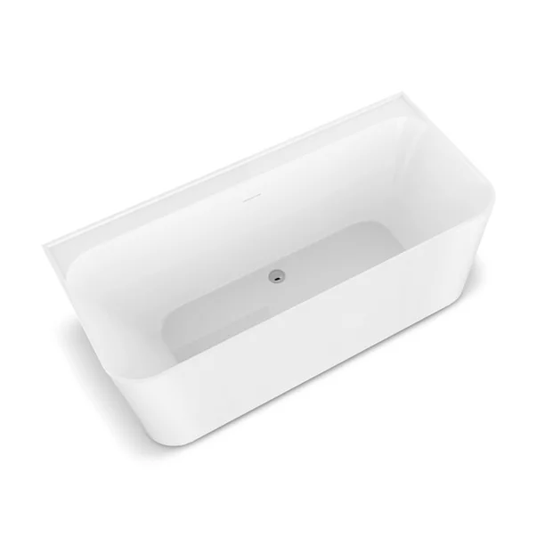 Cada freestanding Rune Algiz acril alb lucios 150x75 cm lipita de perete, BTW picture - 4