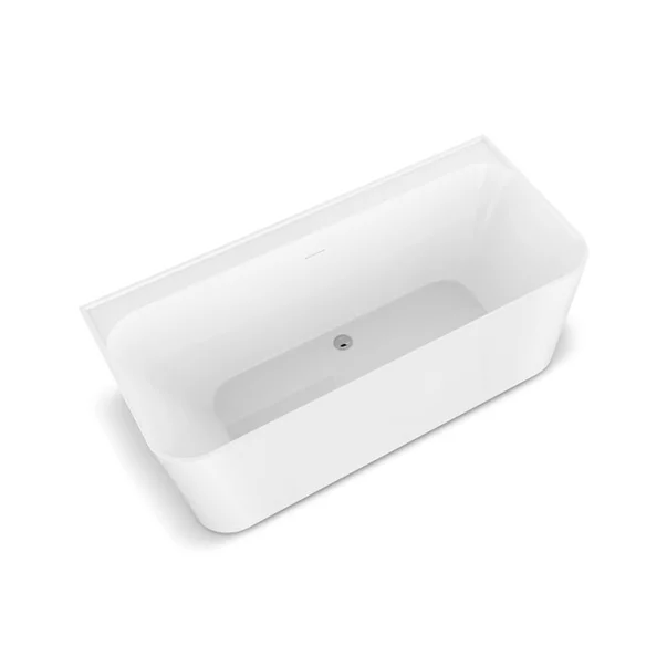 Cada freestanding Rune Algiz acril alb lucios 160x75 cm lipita de perete, BTW picture - 4