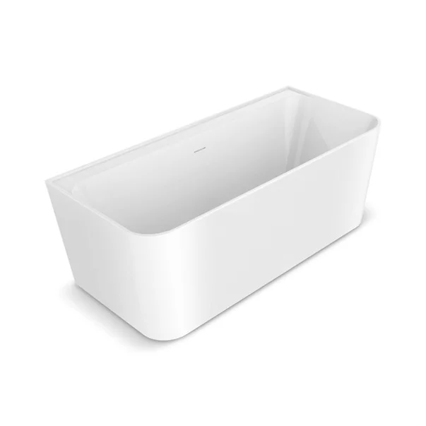 Cada freestanding Rune Algiz acril alb lucios 160x75 cm lipita de perete, BTW picture - 5