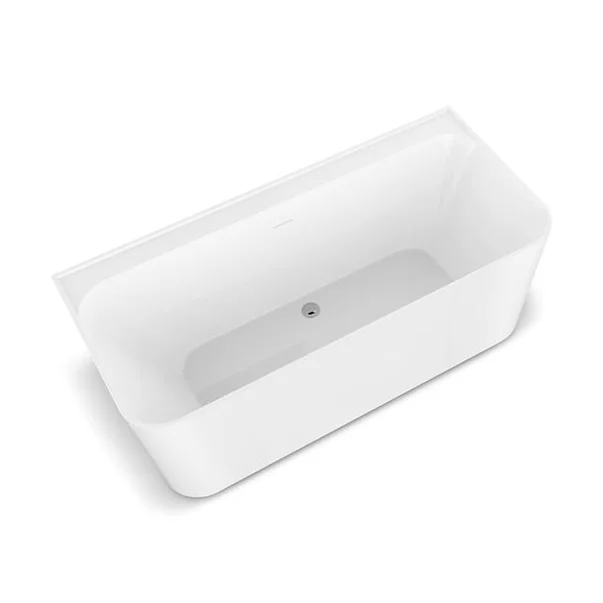 Cada freestanding Rune Algiz acril alb lucios 170x75 cm lipita de perete, BTW picture - 4