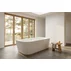 Cada freestanding Rune Birka acril alb lucios 170x75 cm montaj dreapta lipita de perete, BTW picture - 1