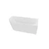 Cada freestanding Rune Birka BTW LV acril 170x80 cm montaj dreapta alb lucios picture - 2