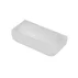 Cada freestanding Rune Birka Rund acril alb lucios 170x75 cm cu montare pe stanga lipita de perete, BTW picture - 3