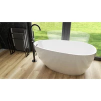 Cada freestanding Rune Hilda acril alb lucios 167x84 cm