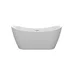 Cada freestanding Rune Runolf acril alb lucios 160x78 cm picture - 5