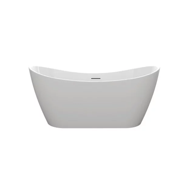 Cada freestanding Rune Runolf acril alb lucios 160x78 cm picture - 5