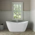 Cada freestanding Rune Runolf acril alb lucios 160x78 cm picture - 1