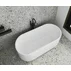 Cada freestanding Rune Varmva alb 160x74.5 cm picture - 3