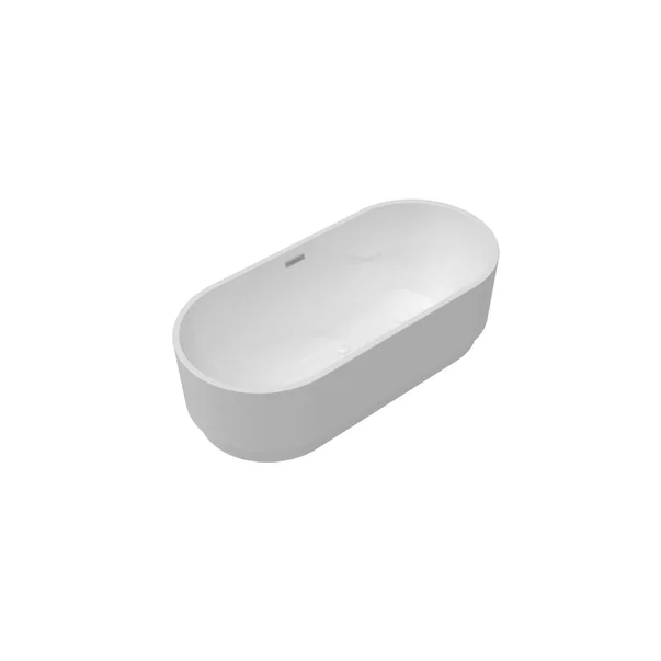 Cada freestanding Rune Varmva alb 160x74.5 cm picture - 4