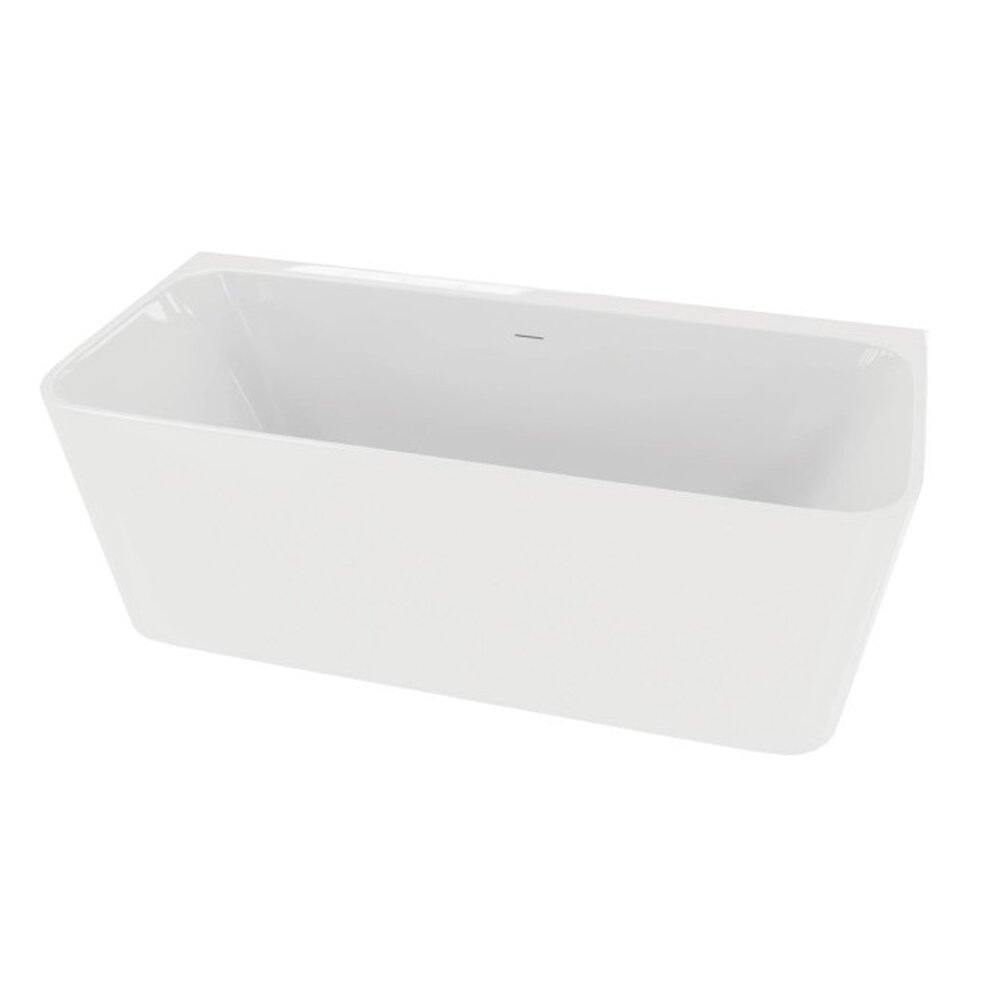 Cada freestanding Rune Vetur acril alb lucios 150x80 cm lipitadeperete,BTW
