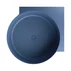 Cada pe colt asimetrica Omnires Ovo M+ compozit albastru midnight blue mat 120x120 cm picture - 2