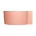 Cada pe colt asimetrica Omnires Ovo M+ compozit coral mat 120x120 cm picture - 4