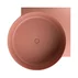 Cada pe colt asimetrica Omnires Ovo M+ compozit terracotta mat 120x120 cm picture - 2
