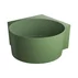 Cada pe colt asimetrica Omnires Ovo M+ compozit verde olive mat 120x120 cm picture - 1