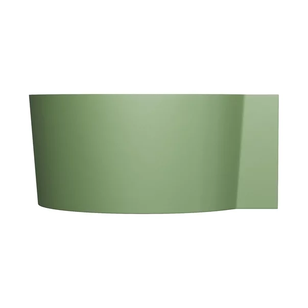 Cada pe colt asimetrica Omnires Ovo M+ compozit verde olive mat 120x120 cm picture - 3