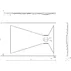Cadita compozit pentru dus Inter Ceramic dreptunghiulara 120x80 cm finisaj piatra-alb mat picture - 3