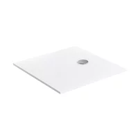 Cadita de dus compozit Omnires AquaPure M+ patrata alb mat 90x90 cm