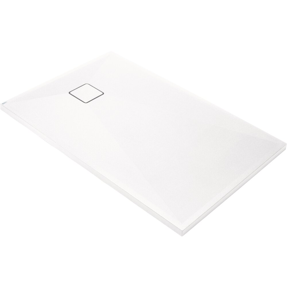 Cadita de dus dreptunghiulara Deante Correo alb 100x90 cm