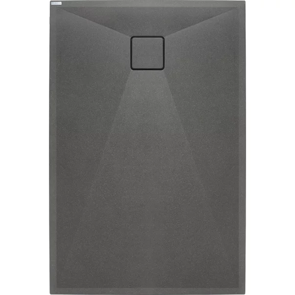 Cadita de dus dreptunghiulara Deante Correo din granit antracit 100x70 cm picture - 3
