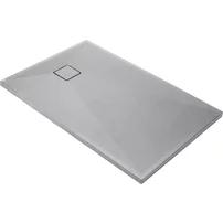 Cadita de dus dreptunghiulara Deante Correo din granit gri 120x70 cm