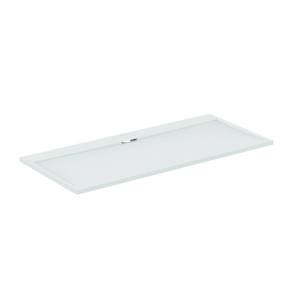 Cadita de dus dreptunghiulara Ideal Standard i.life Ultra Flat S alb pur 200x90 cm