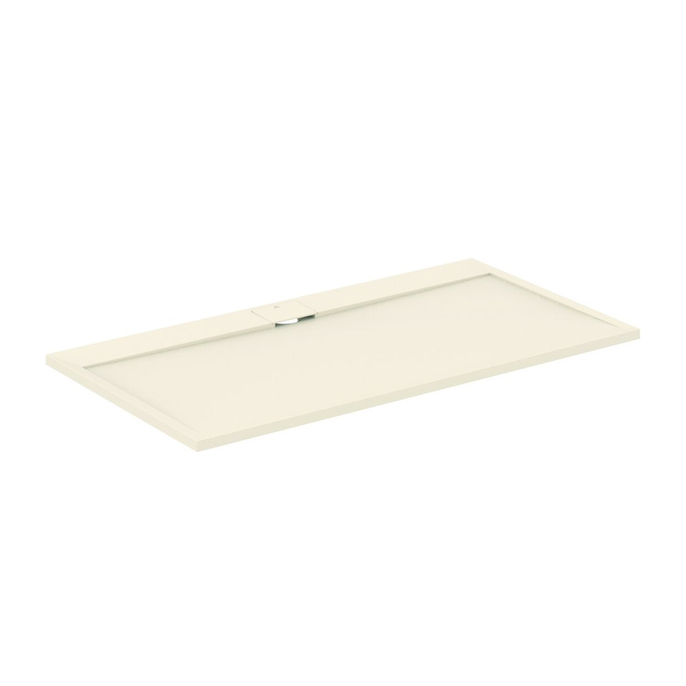 Cadita de dus dreptunghiulara Ideal Standard i.life Ultra Flat S nisipiu 170x80 cm