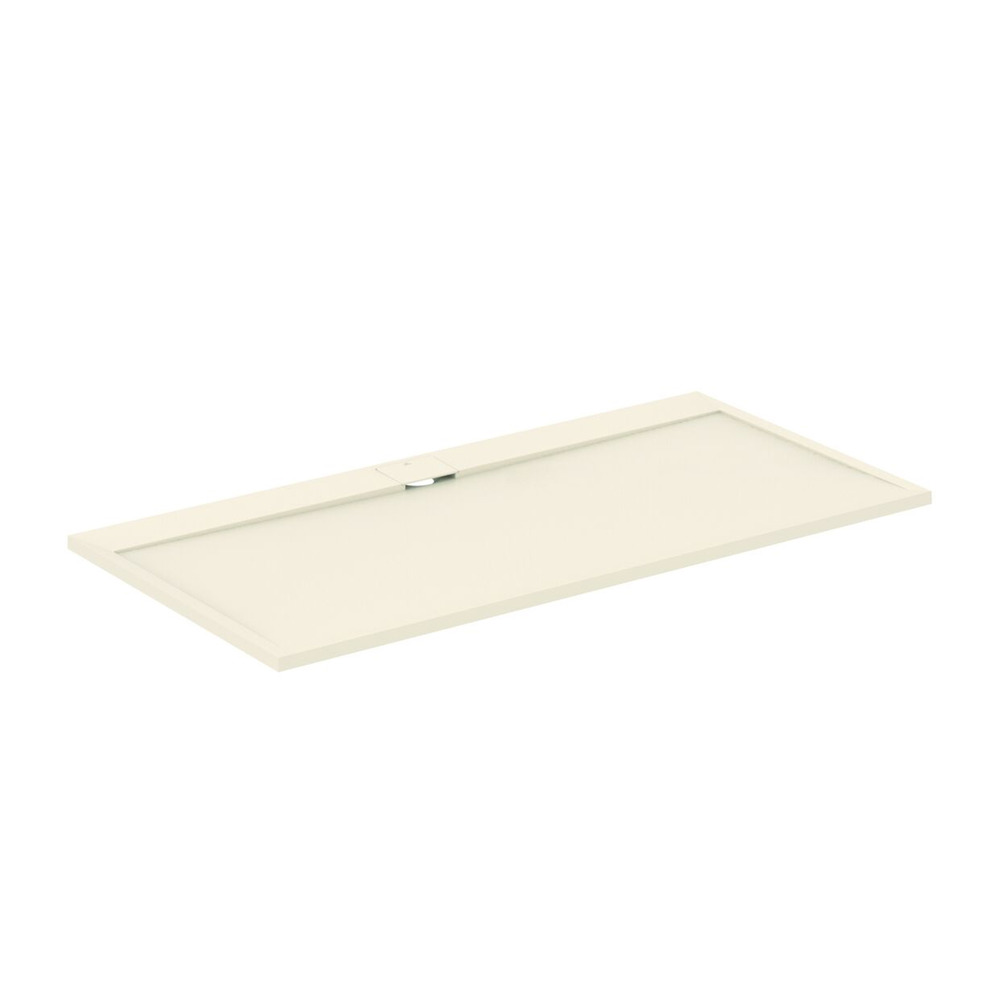 Cadita de dus dreptunghiulara Ideal Standard i.life Ultra Flat S nisipiu 200x100 cm