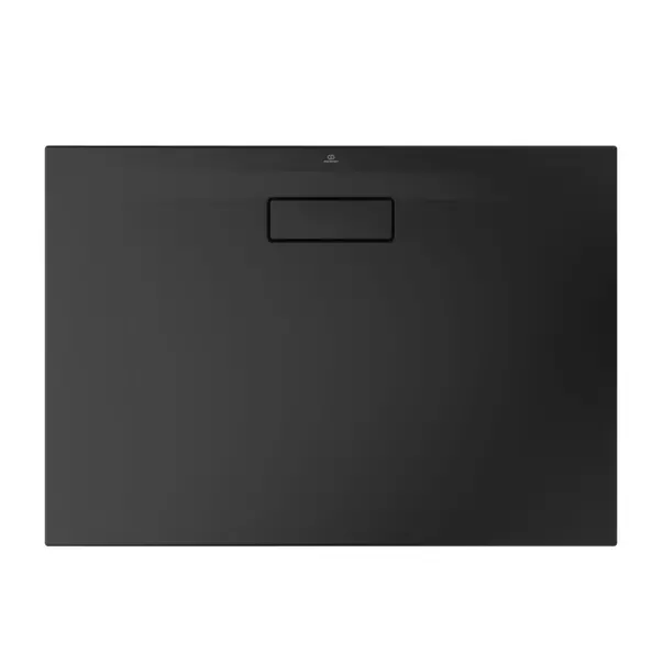 Cadita de dus dreptunghiulara Ideal Standard Ultra Flat New negru mat 100x70 cm picture - 4