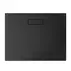 Cadita de dus dreptunghiulara Ideal Standard Ultra Flat New negru mat 90x70 cm picture - 4
