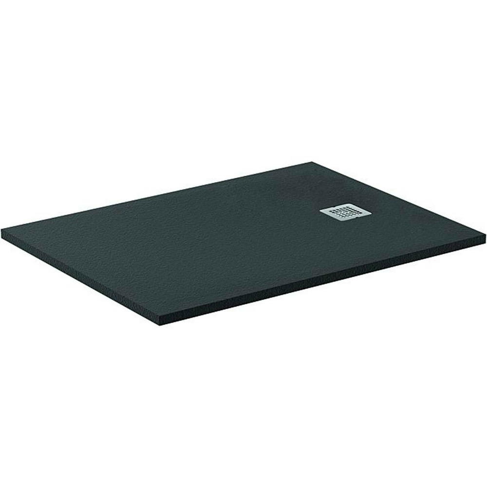 Cadita de dus dreptunghiulara Ideal Standard Ultra Flat S 100x90 cm negru intens