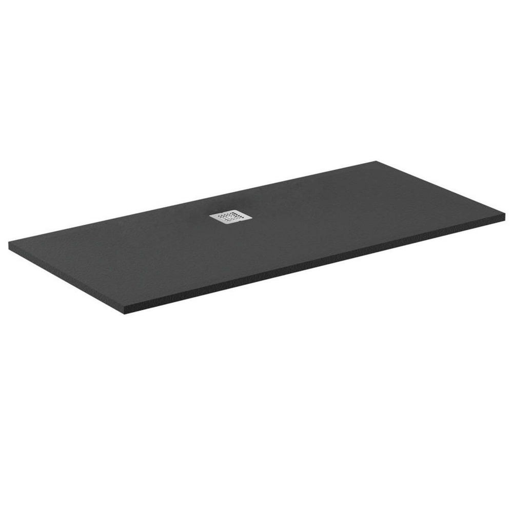 Cadita de dus dreptunghiulara Ideal Standard Ultra Flat S 180x80 cm negru intens