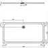 Cadita de dus dreptunghiulara Ideal Standard Ultra Flat S 180x90 cm gri picture - 2