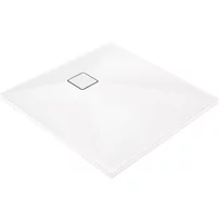 Cadita de dus patrata Deante Correo alb 80x80 cm