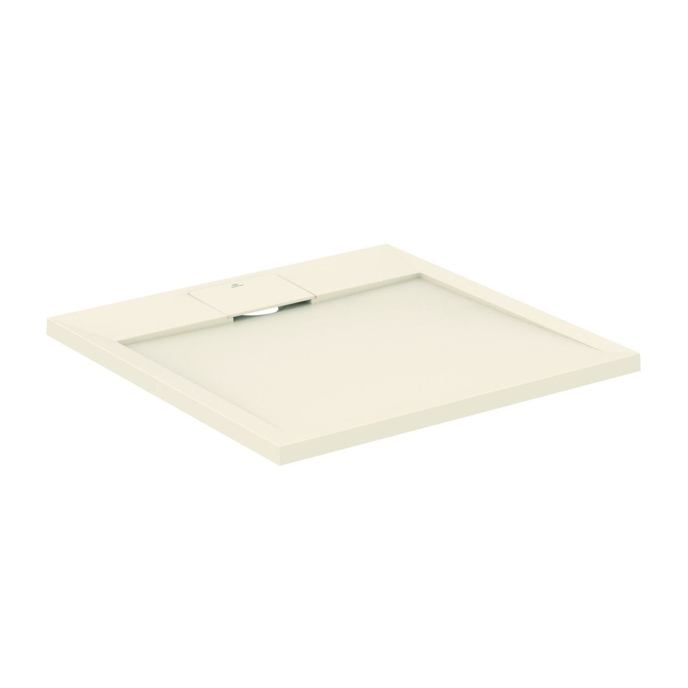 Cadita de dus patrata Ideal Standard i.life Ultra Flat S nisipiu 70x70 cm