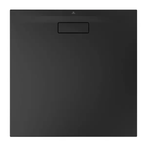 Cadita de dus patrata Ideal Standard Ultra Flat New negru mat 90x90 cm picture - 4