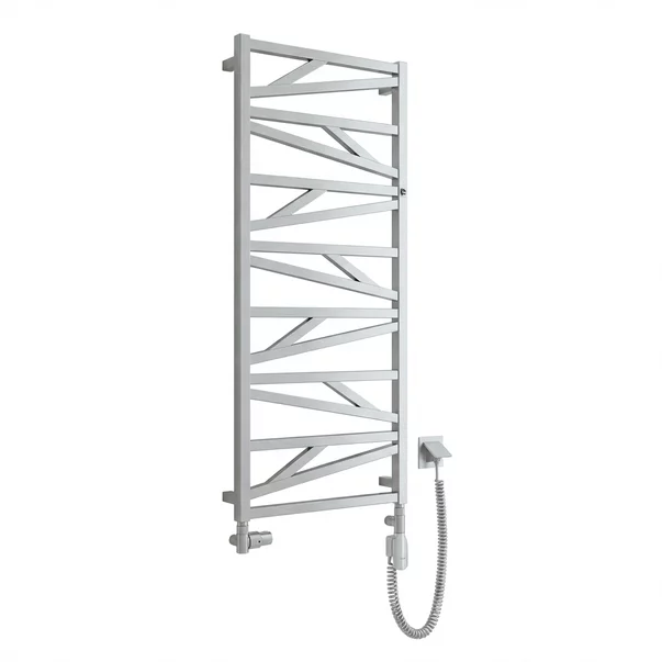 Calorifer de baie portprosop Rune Alva 1187x530 mm alb lucios picture - 7