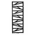 Calorifer de baie portprosop Rune Alva 1187x530 mm negru satinat picture - 1