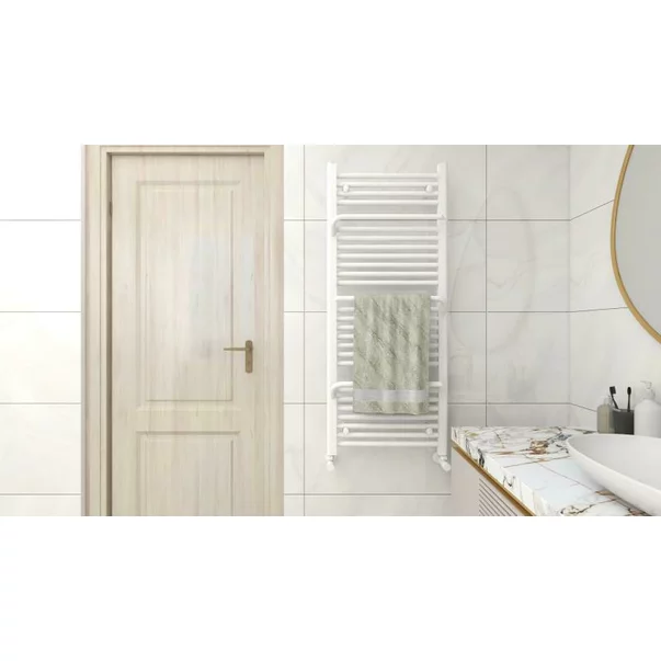 Calorifer de baie portprosop Rune Hima alb lucios 1200x500 mm picture - 4