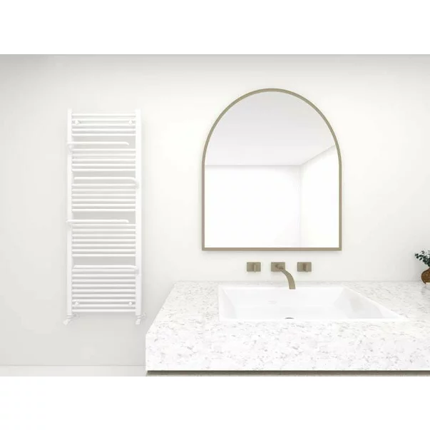 Calorifer de baie portprosop Rune Hima alb lucios 1510x550 mm picture - 3