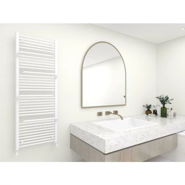 Calorifer de baie portprosop Rune Hima alb lucios 1510x550 mm picture - 4