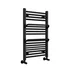 Calorifer de baie portprosop Rune Hima negru mat 800x500 mm picture - 2
