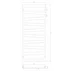 Calorifer de baie portprosop Rune Kalla 1200x500 mm negru mat picture - 3