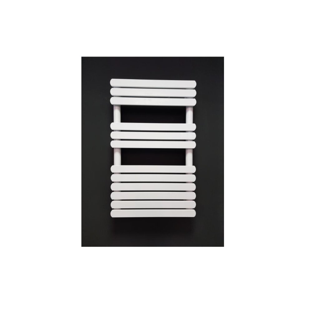 Calorifer de baie portprosop Rune Lani 800x500 mm alb lucios