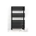 Calorifer de baie portprosop Rune Lani 800x500 mm negru mat picture - 1
